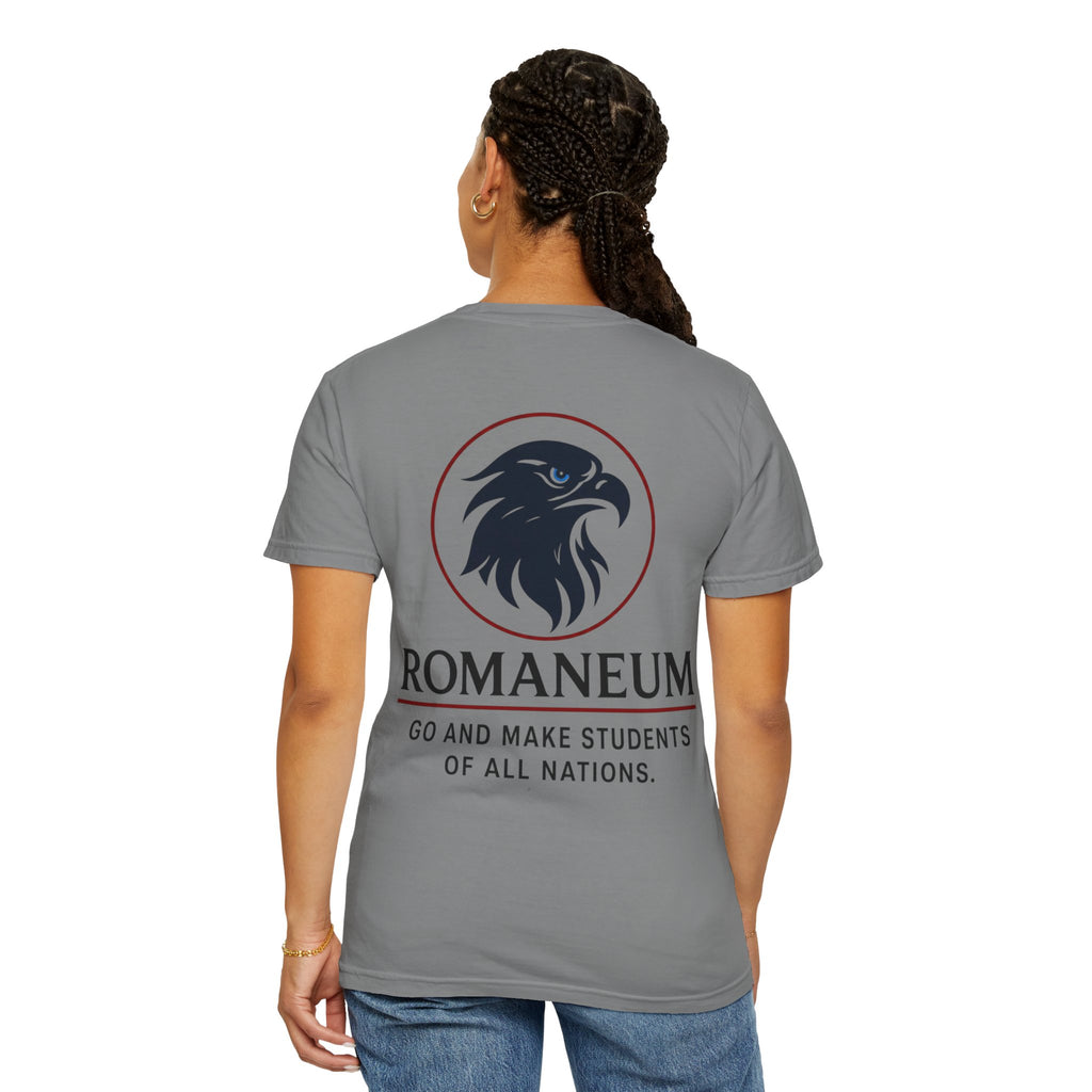Romaneum Eagle Logo T-shirt | School Crest Apparel