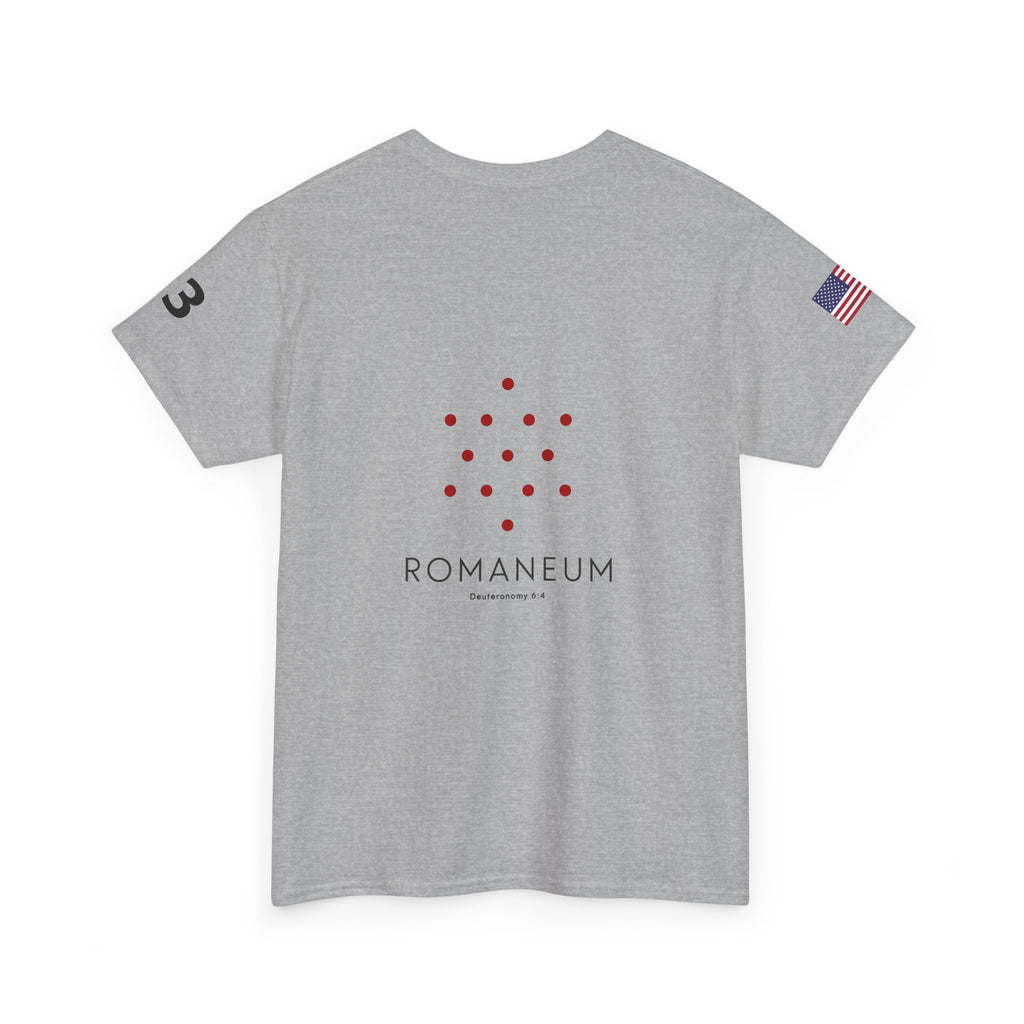 Romaneum Heavy Cotton T-Shirt | Flag & 13