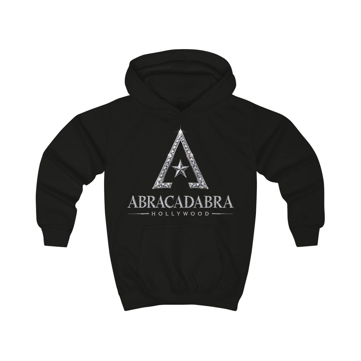 Kids Hoodie — Abracadabra Hollywood Star Logo Pullover