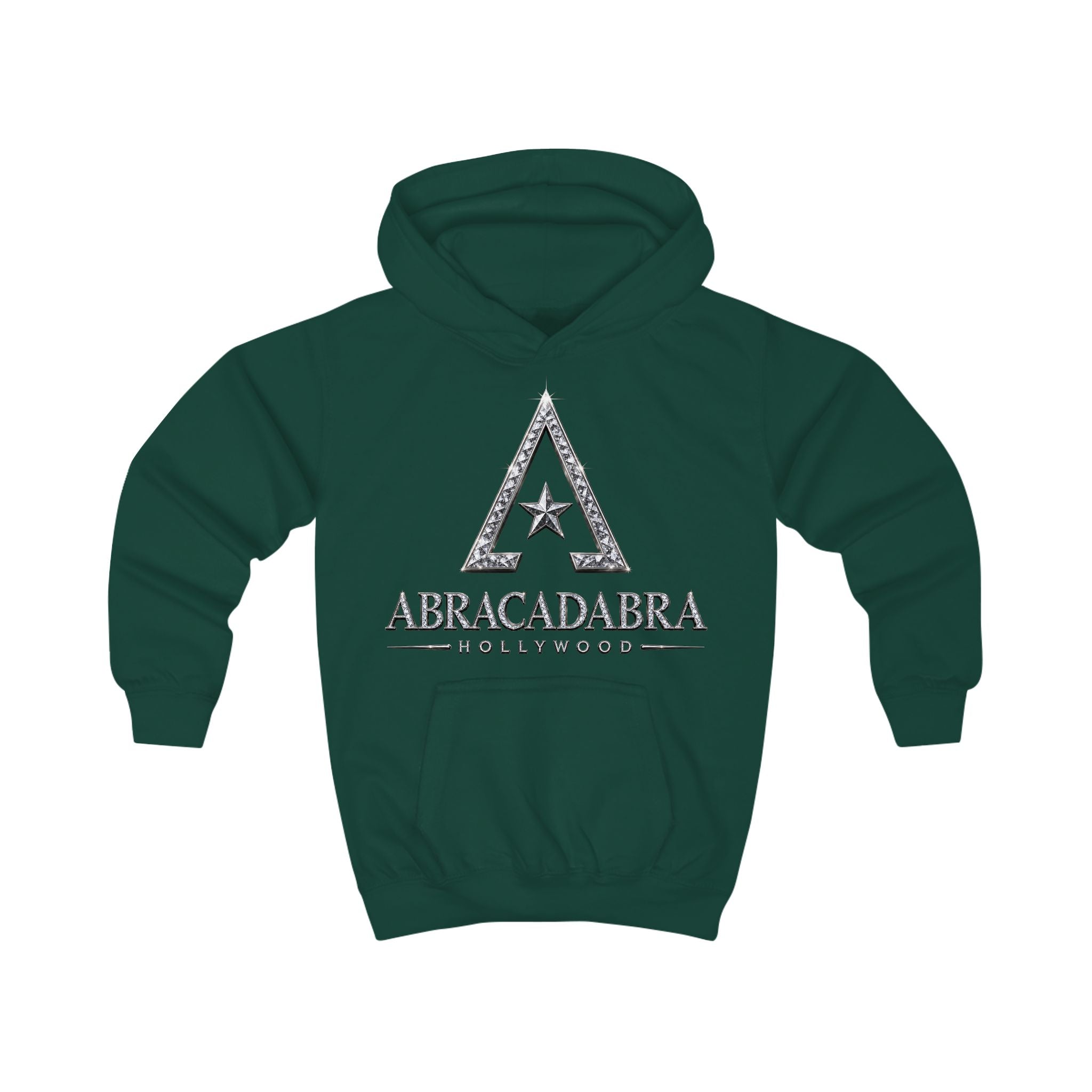 Kids Hoodie — Abracadabra Hollywood Star Logo Pullover