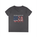 Ladies' V-Neck T-Shirt - ROMANEUM USA