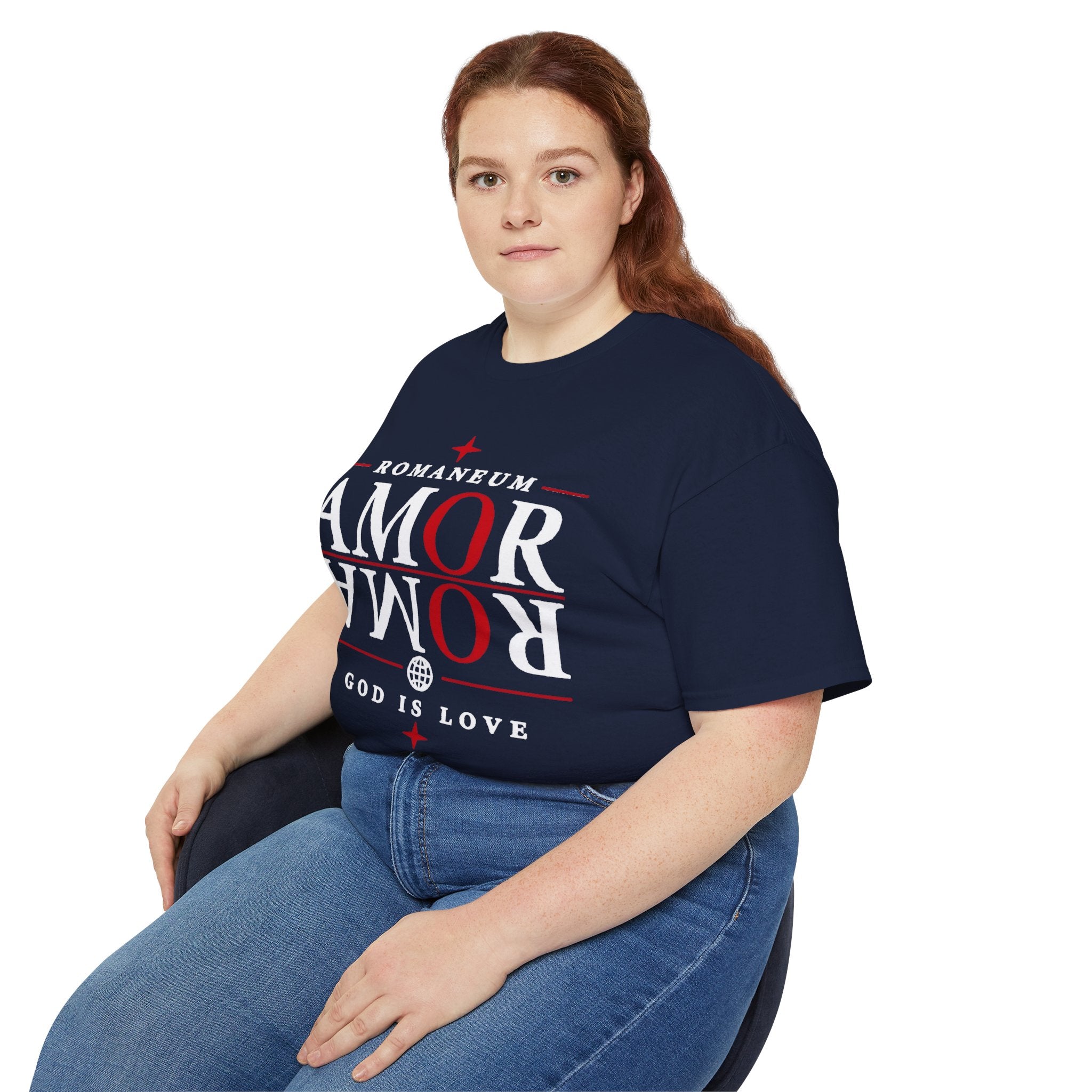 Romaneum AMOR/ROMA God Is Love Graphic Tee