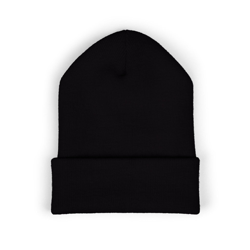 Embroidered 'ROMANEUM' Classic Cuffed Beanie —  Knit Cap