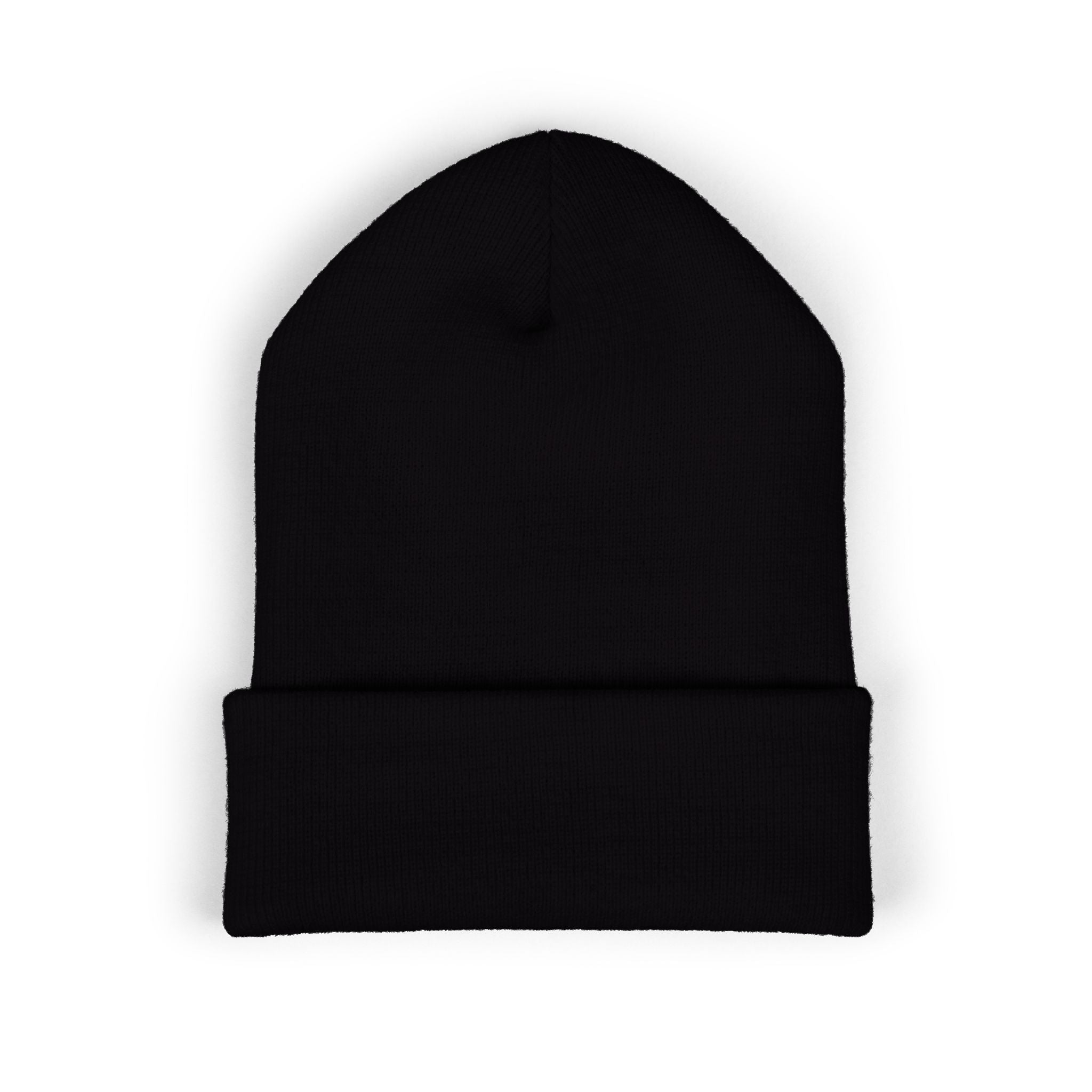 Embroidered 'ROMANEUM' Classic Cuffed Beanie —  Knit Cap