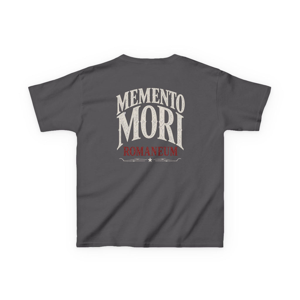 Kids T-Shirt — "Memento Mori" Skull Romaneum Tee