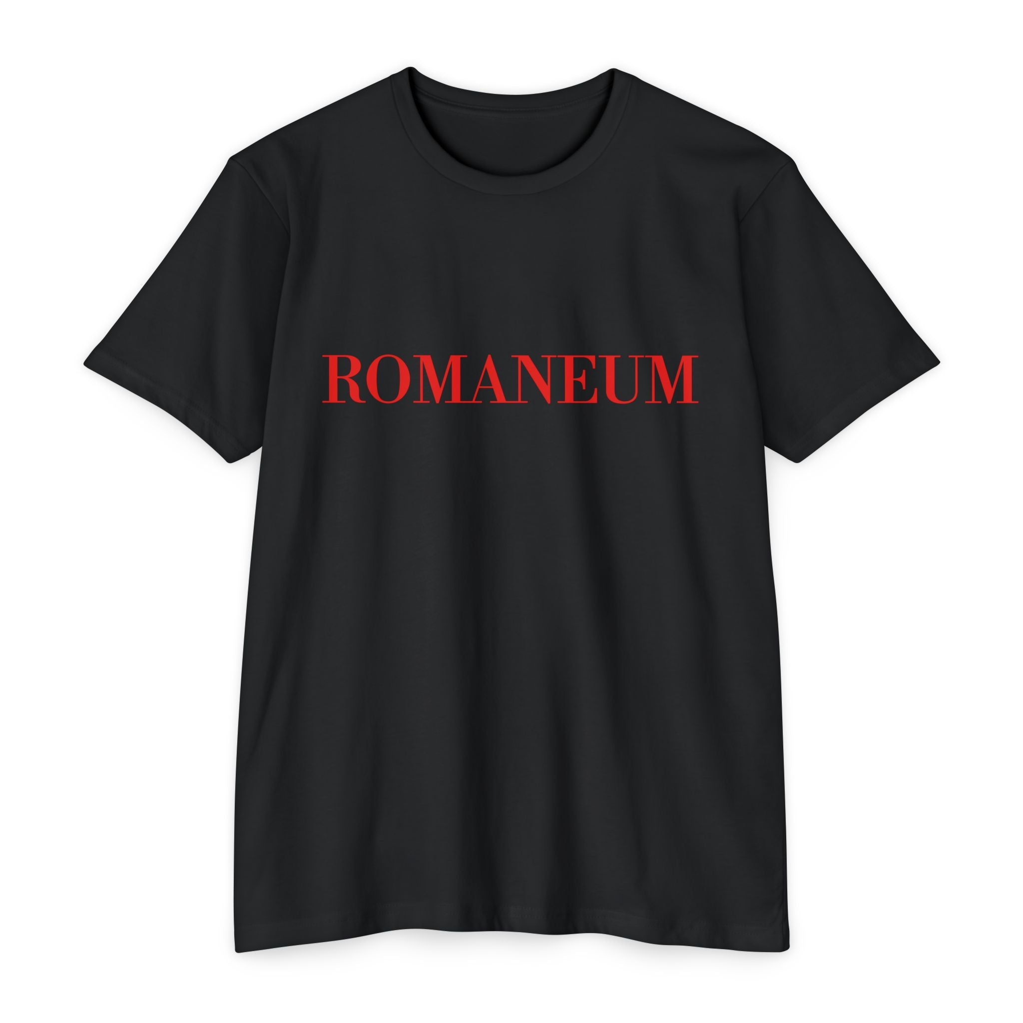 Romaneum Classic Tee — Minimalist Latin-Inspired Graphic T-Shirt