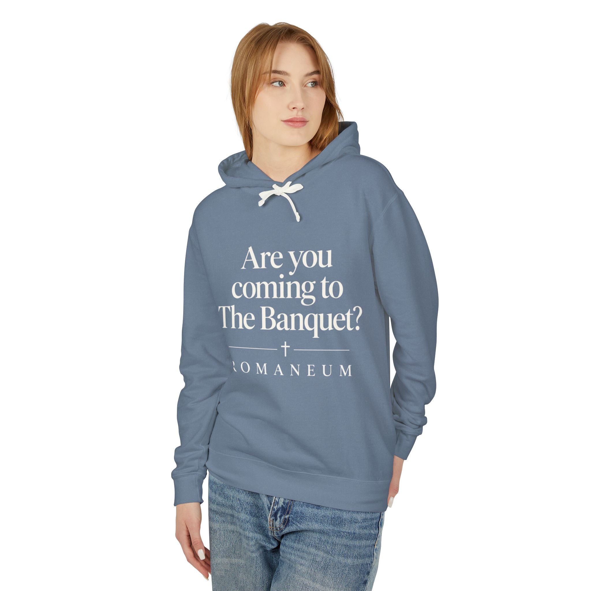 Hoodie — "Are you coming to The Banquet?" ROMANEUM Graphic
