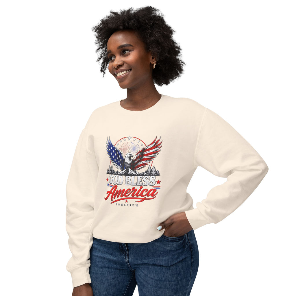 God Bless America Eagle Sweatshirt