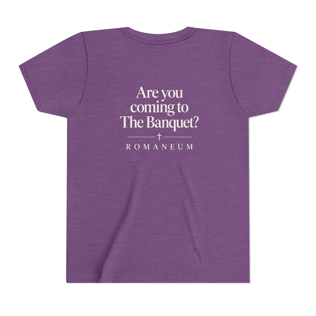 Are You Coming to The Banquet? Youth Tee — Romaneum Christian Youth Shirt