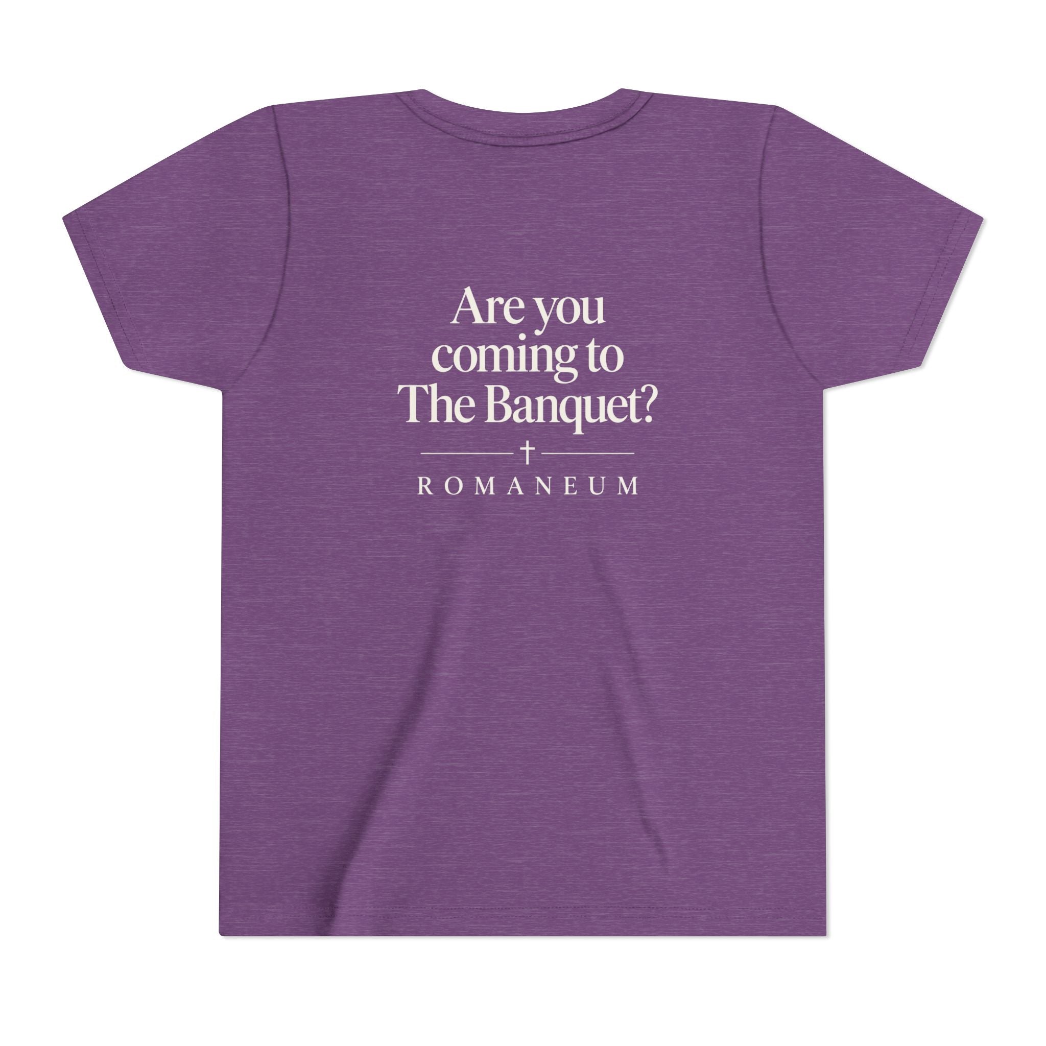 Are You Coming to The Banquet? Youth Tee — Romaneum Christian Youth Shirt