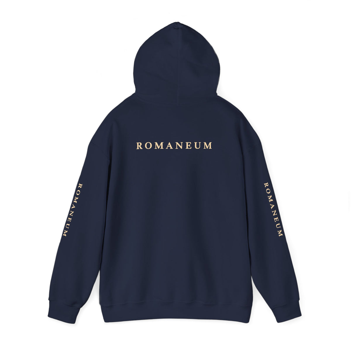Conquerors Romaneum Hoodie — "More Than Conquerors" Sweatshirt