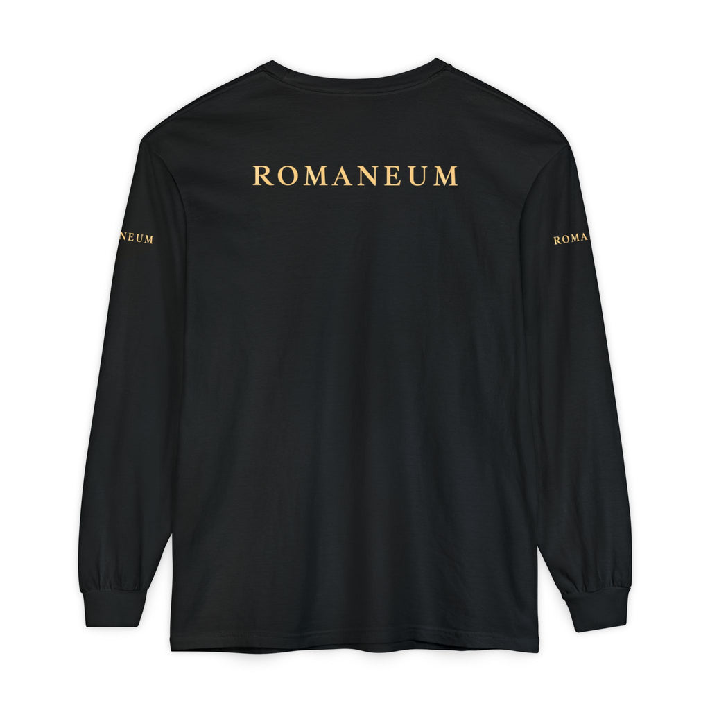 "Rejoice in the Lord Always" Unisex Garment-dyed Long Sleeve T-Shirt