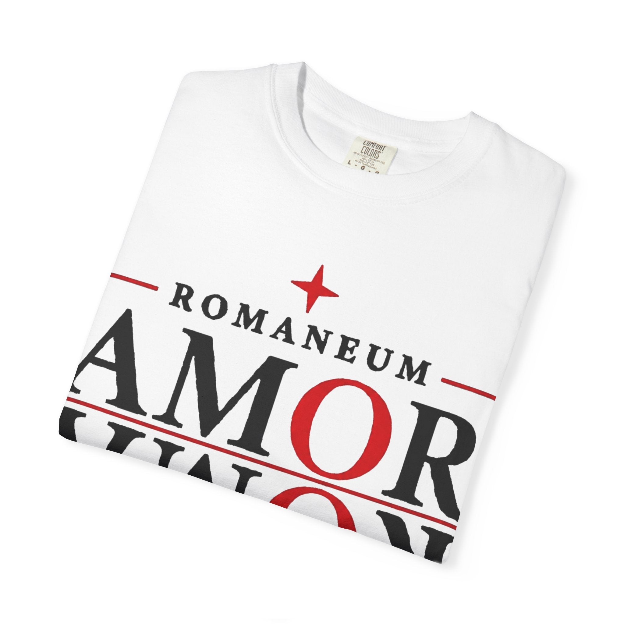 AMOR ROMA Tee — "God Is Love" Graphic T-Shirt