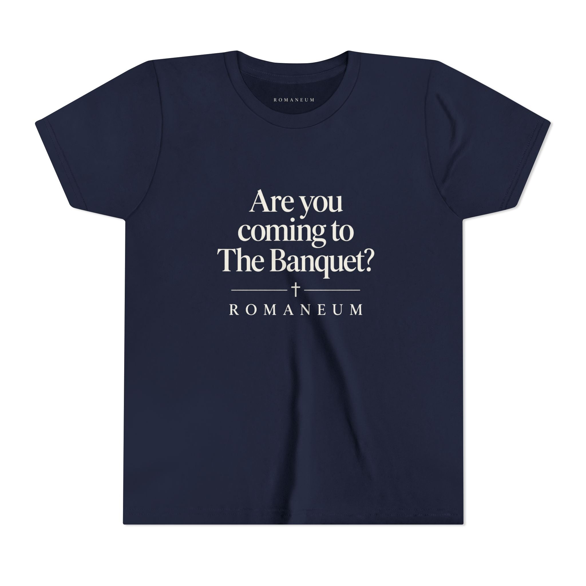 Are You Coming to The Banquet? Youth Tee — Romaneum Christian Youth Shirt