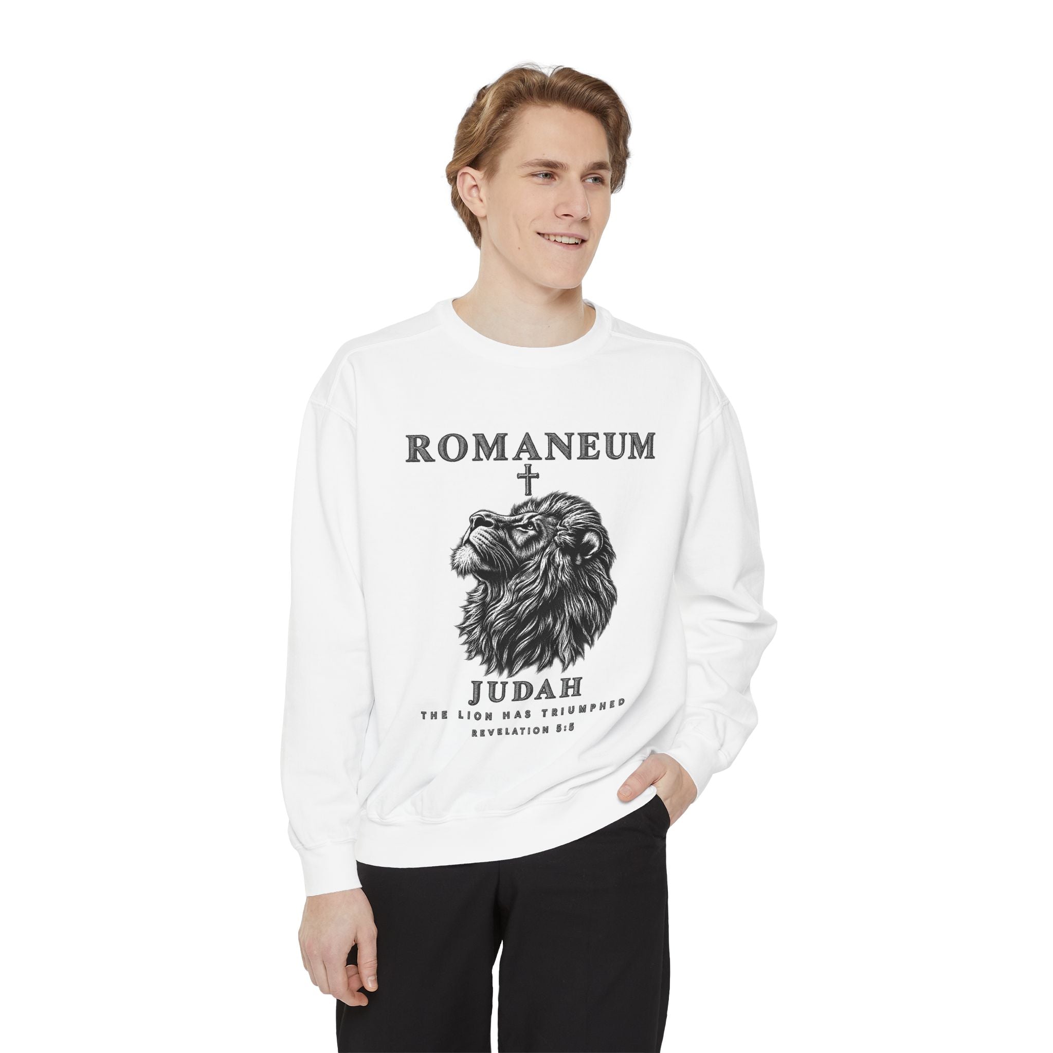 Romaneum Judah Lion Sweatshirt — Graphic Sweatshirt