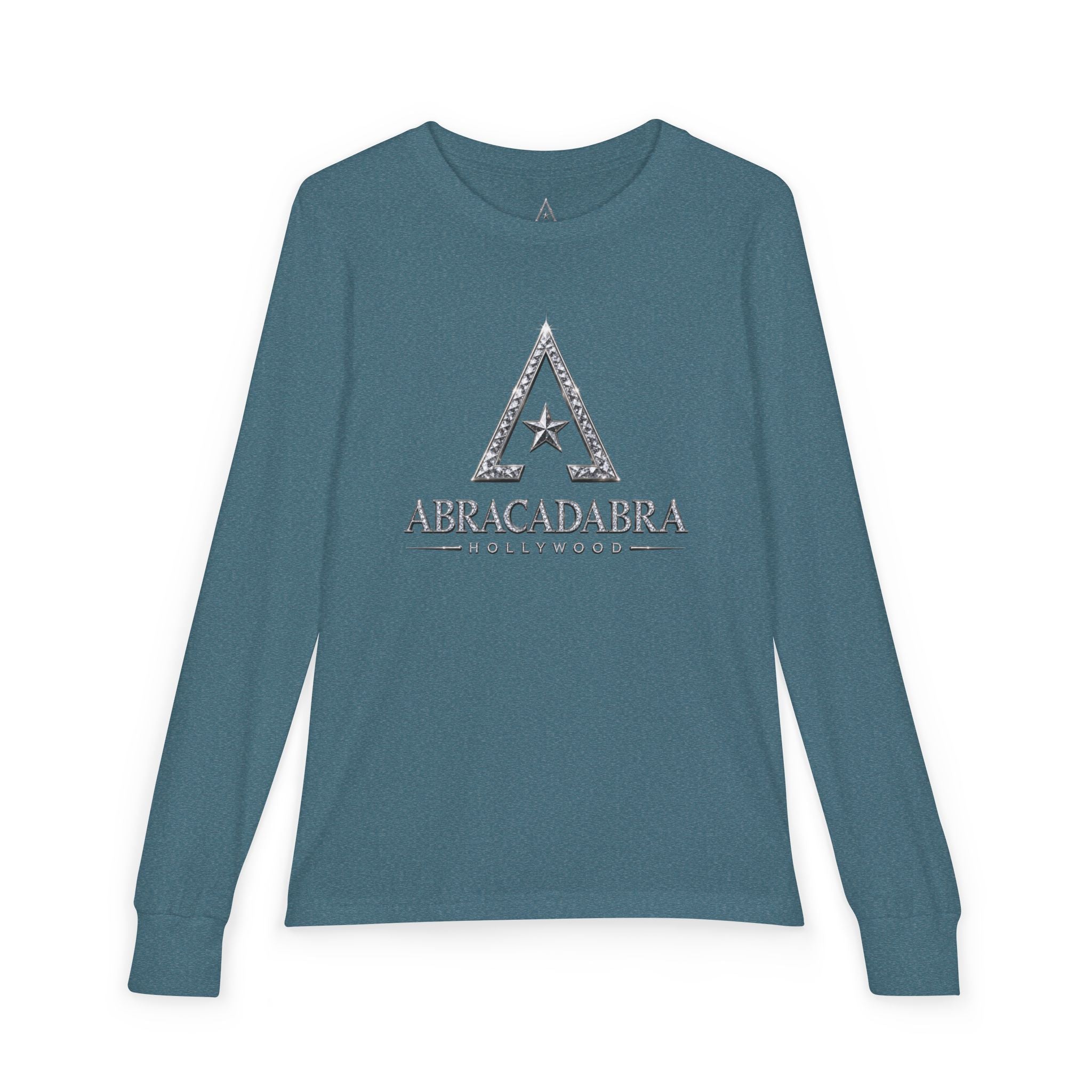 Youth Long Sleeve Tee — 'Abracadabra' Sparkle Magic Graphic