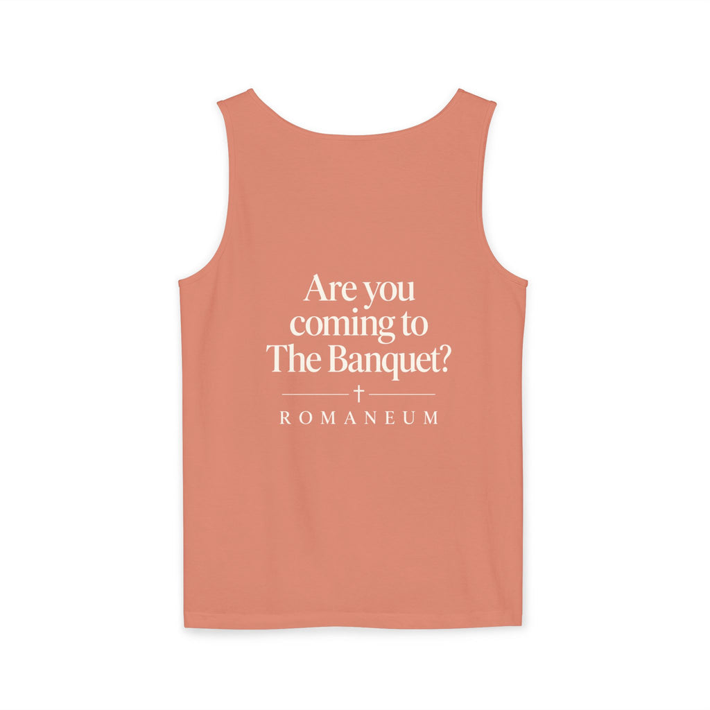 Banquet Invitation Tank Top — "Are You Coming to The Banquet?" Romaneum