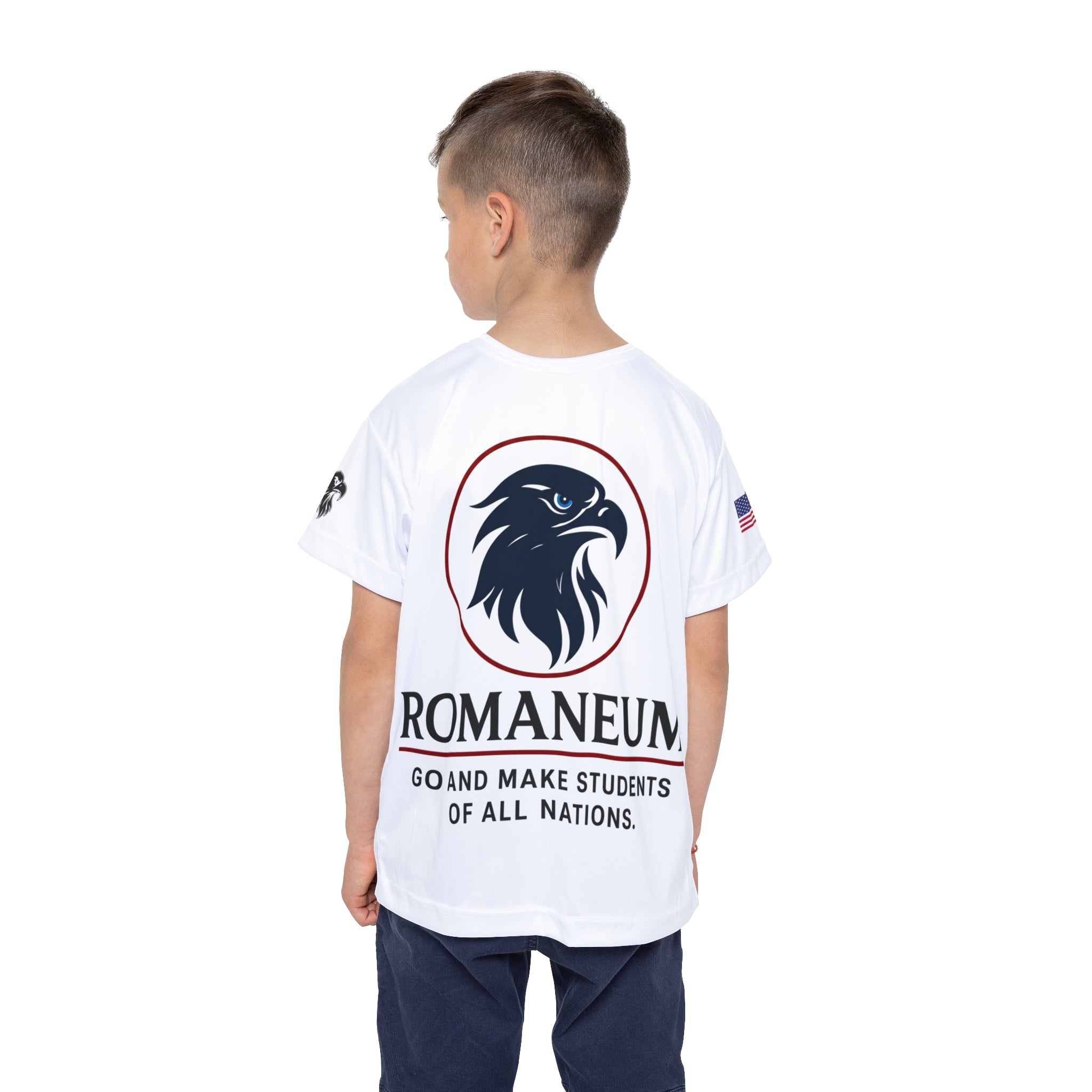Kids Jersey - Roman eum Eagle Team Shirt ("ROMANEUM" with Motto)