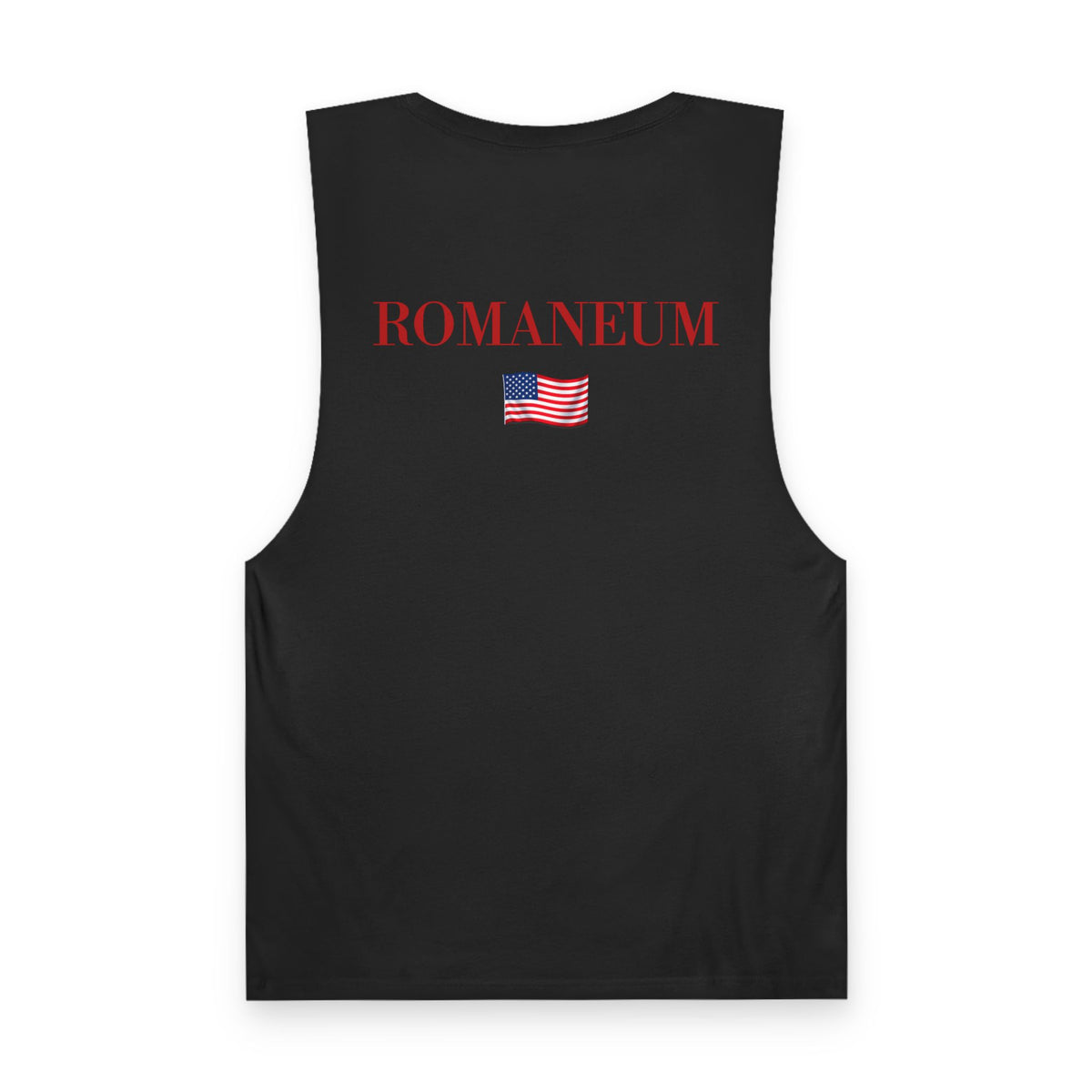 God Bless America Eagle Tank Top — Patriotic Romaneum USA Flag Muscle Tee