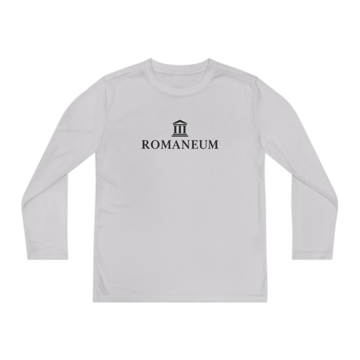 Romaneum Youth Long Sleeve Tee — Classic Roman Logo Shirt