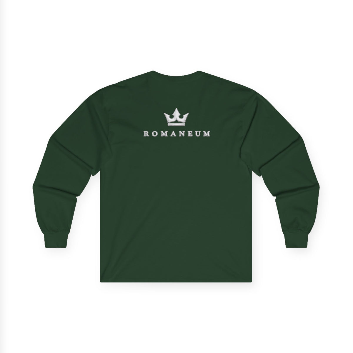 Christ Is King Long Sleeve Tee — 'Romaneum' Crown Shirt