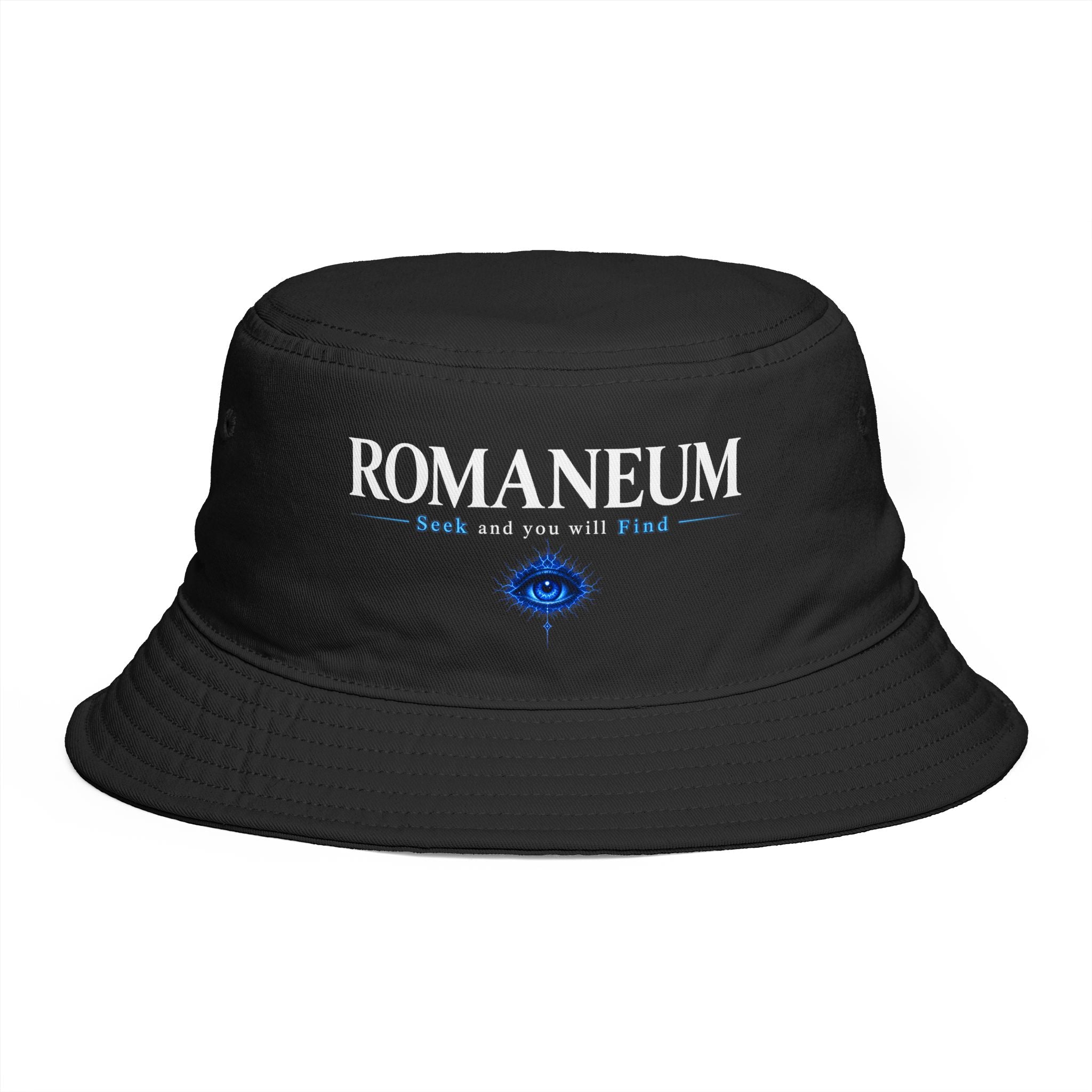 Bucket Hat — Romaneum Embroidered Eye Logo