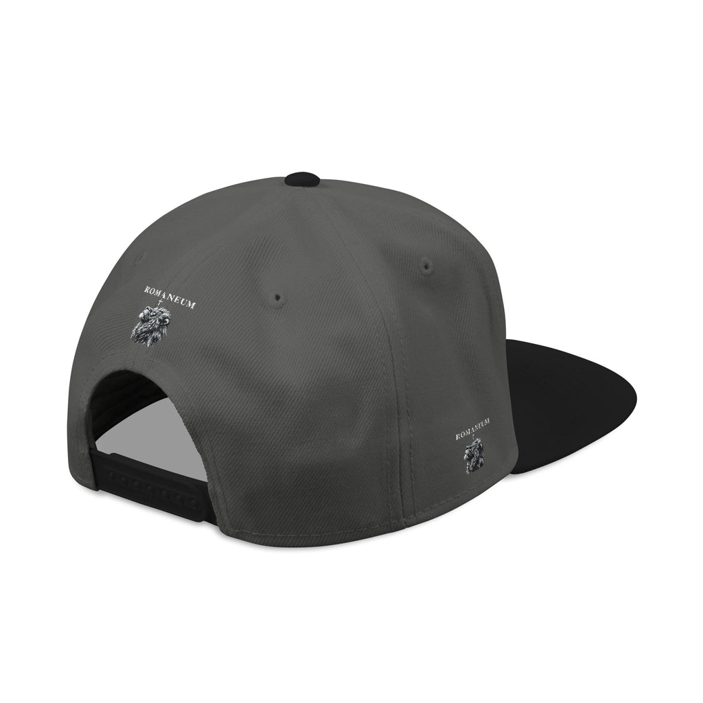 Embroidered Crystal Cross Snapback Hat