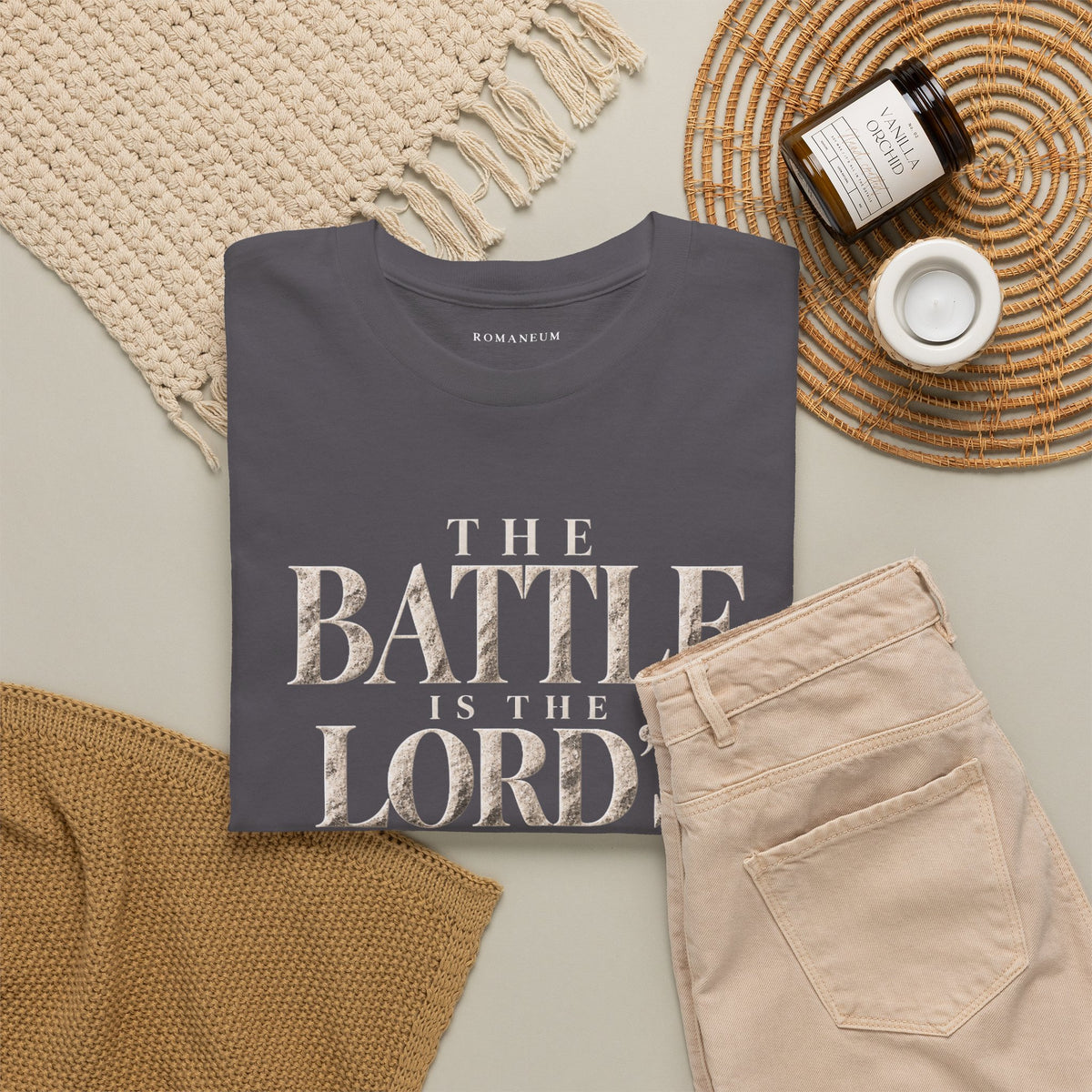 Battle Lords Graphic Tee — 'Romaneum' Back Print