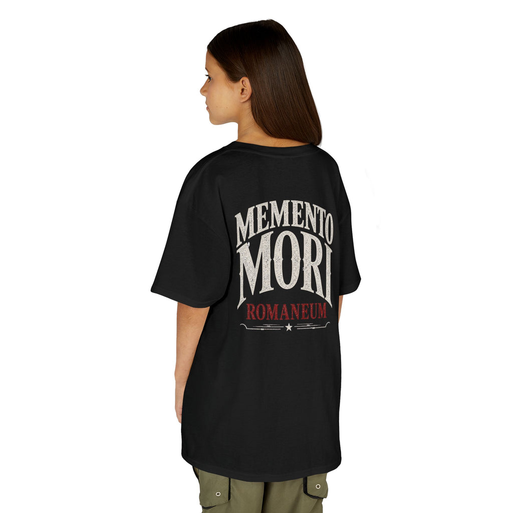 Kids T-Shirt — "Memento Mori" Skull Romaneum Tee