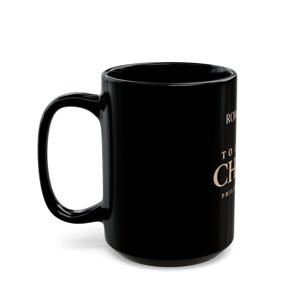 Romaneum Mug — "To Live Is Christ" Coffee Cup