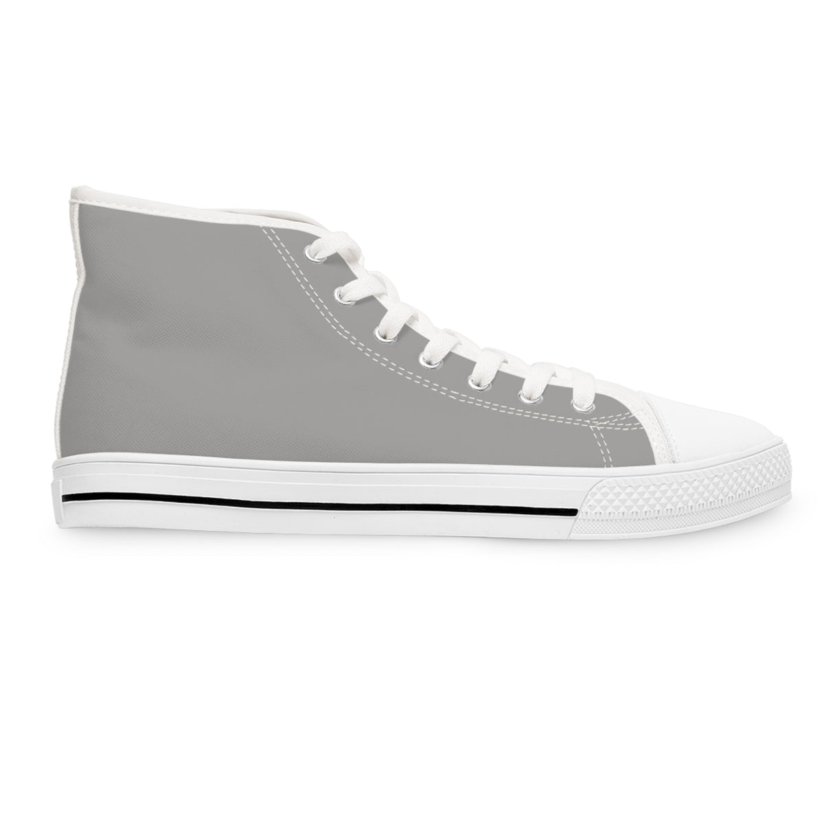 High Top Sneakers — 'Think Like Romaneum' Graphic Women's Casual Trainers