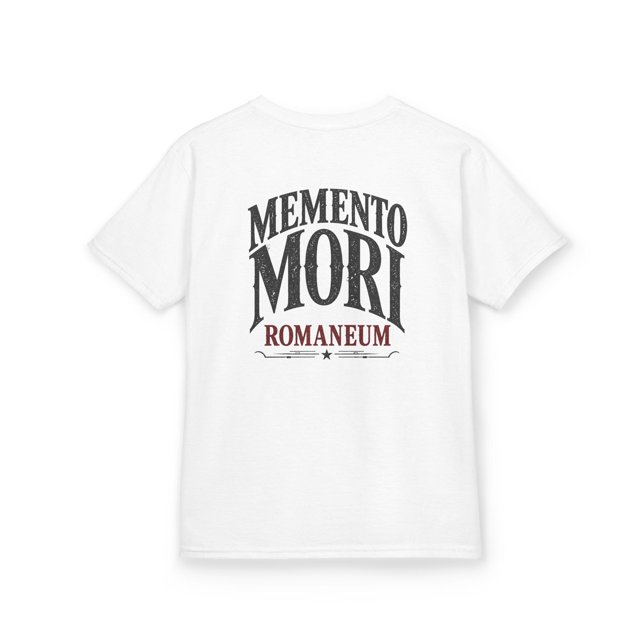 Kids T-Shirt — "Memento Mori" Skull Romaneum Tee