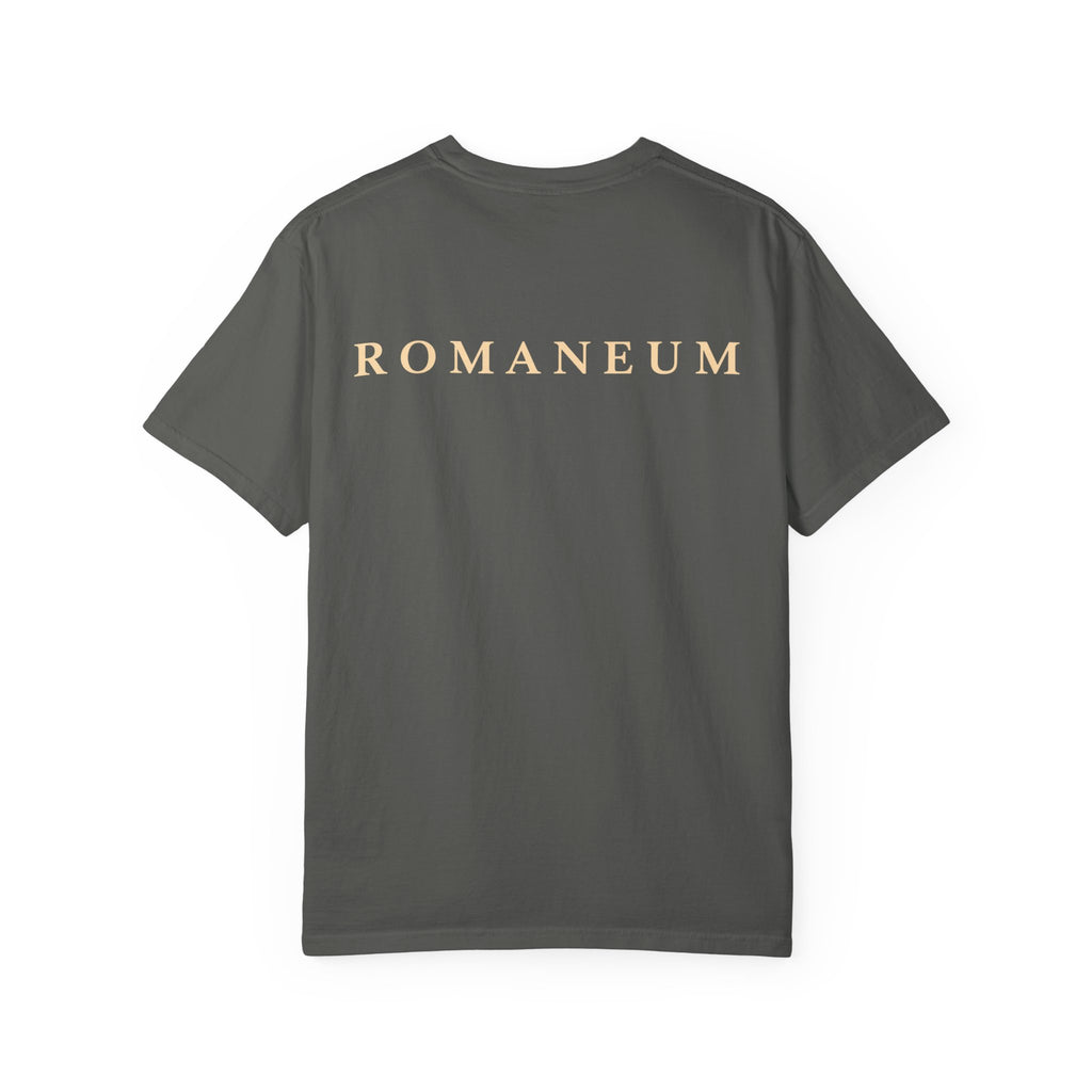 More Than Conquerors T-Shirt — "Romaneum" Graphic Tee