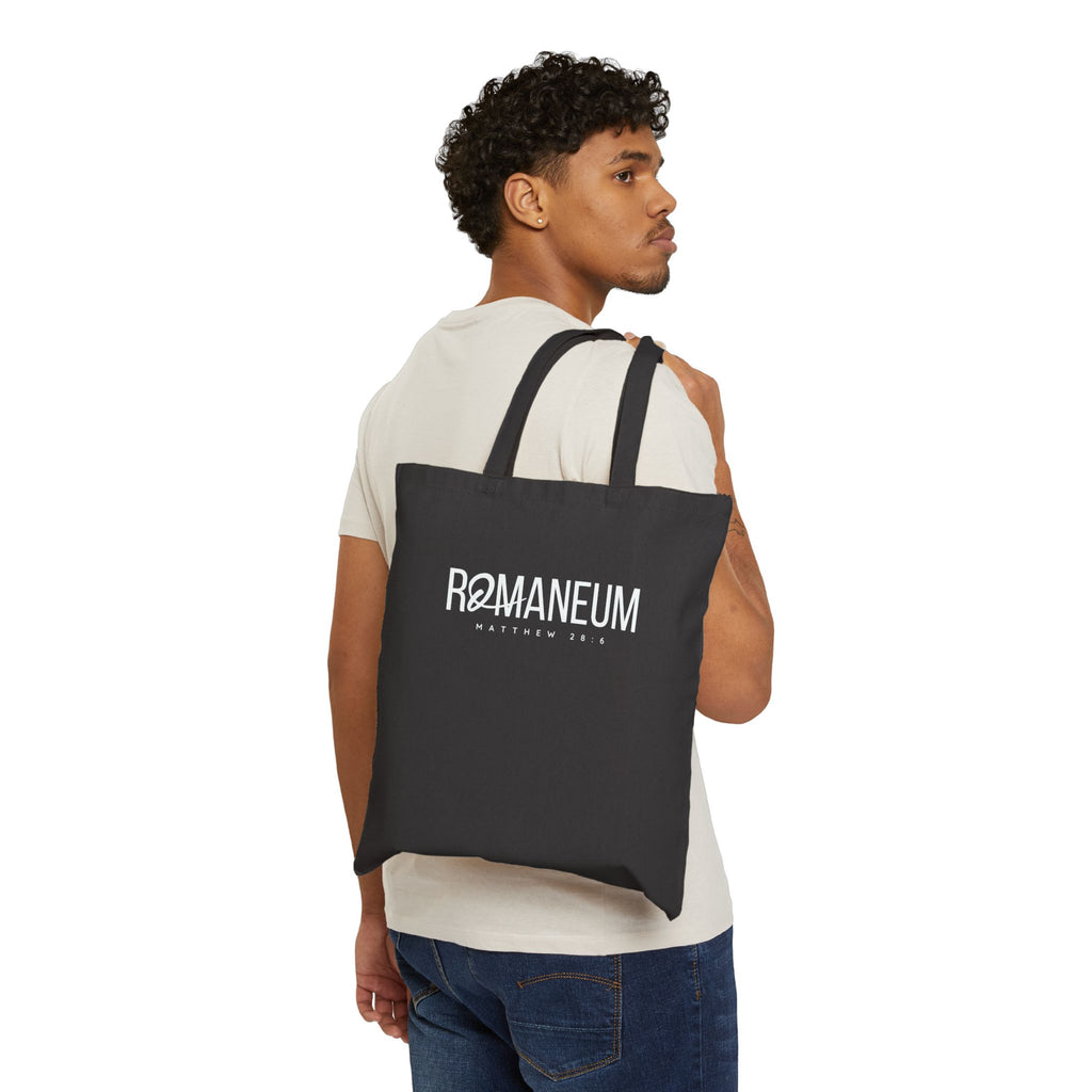 He Is Risen Canvas Tote
