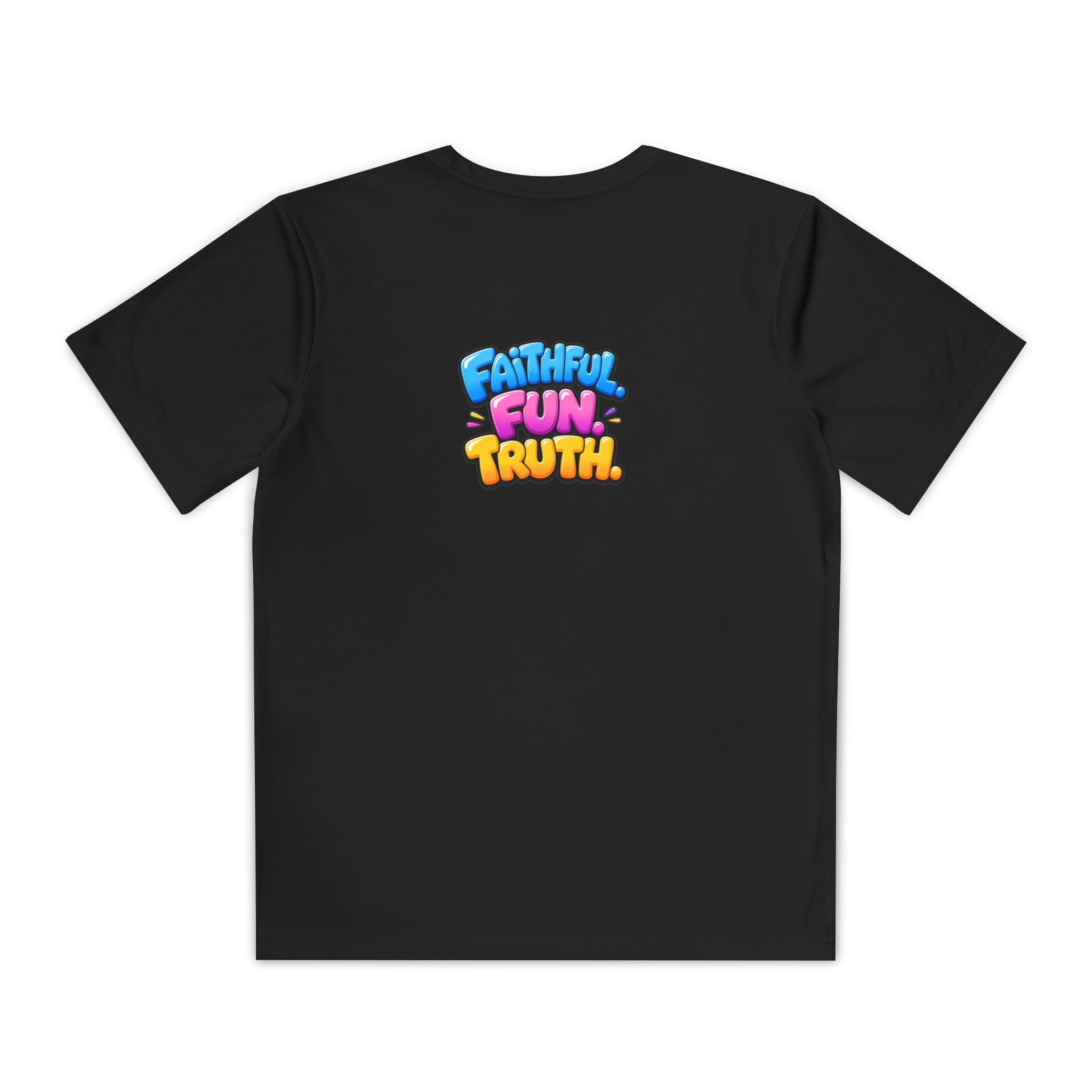 Youth T-Shirt — "God Is Good" Colorful Kids Faith Tee