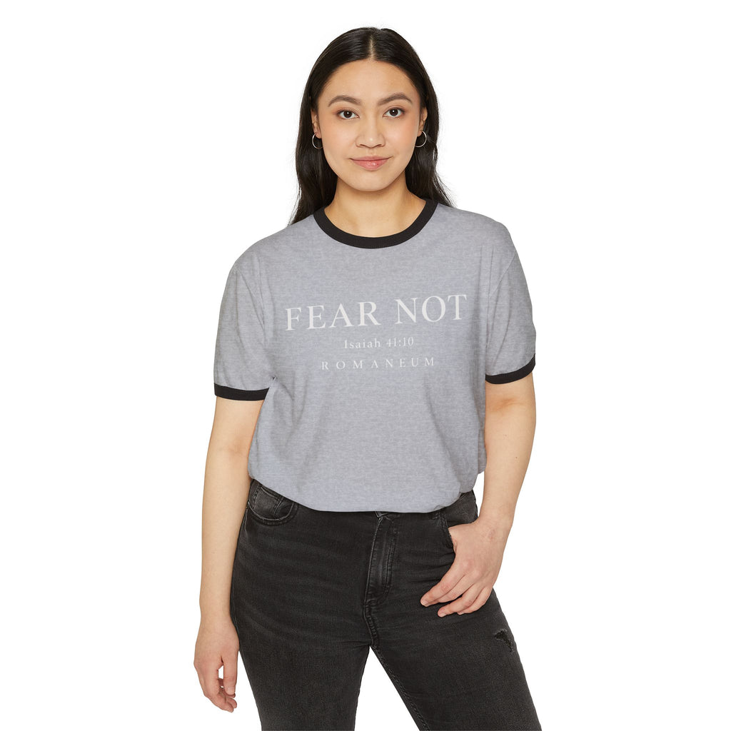 Fear Not Ringer T-Shirt — "God Is Love" Tee