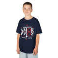 Kids Tee — "Amor Roma / God is Love" Religious Graphic Shirt