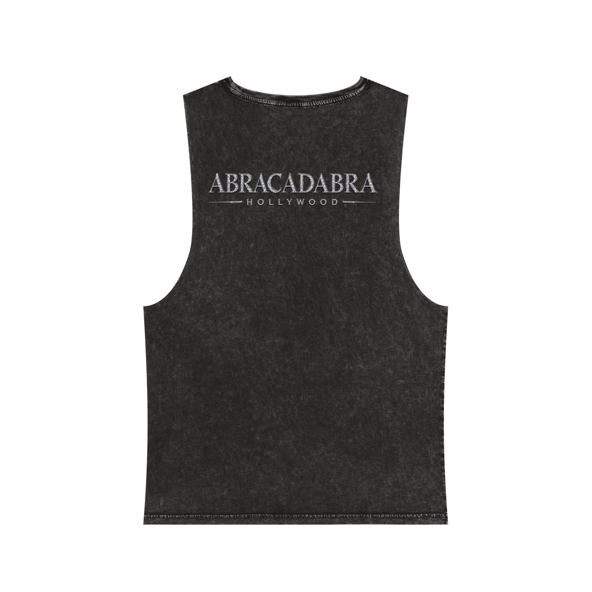 Abracadabra Stonewash Tank Top — Vintage Magic Graphic Tank