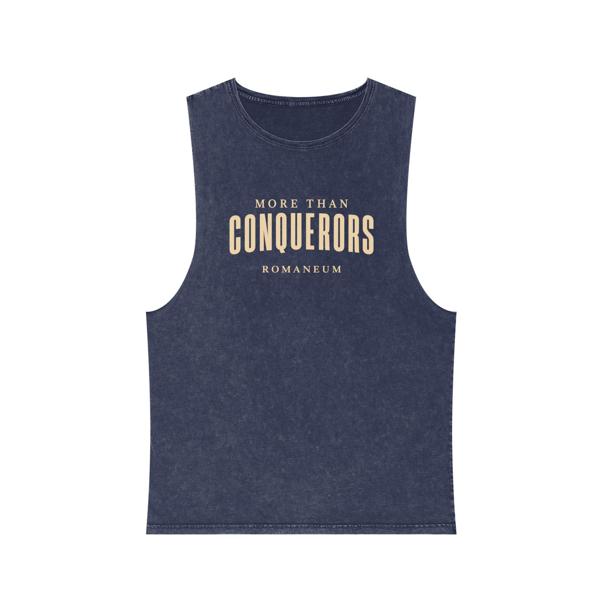 More Than Conquerors Stonewash Tank — ROMANEUM