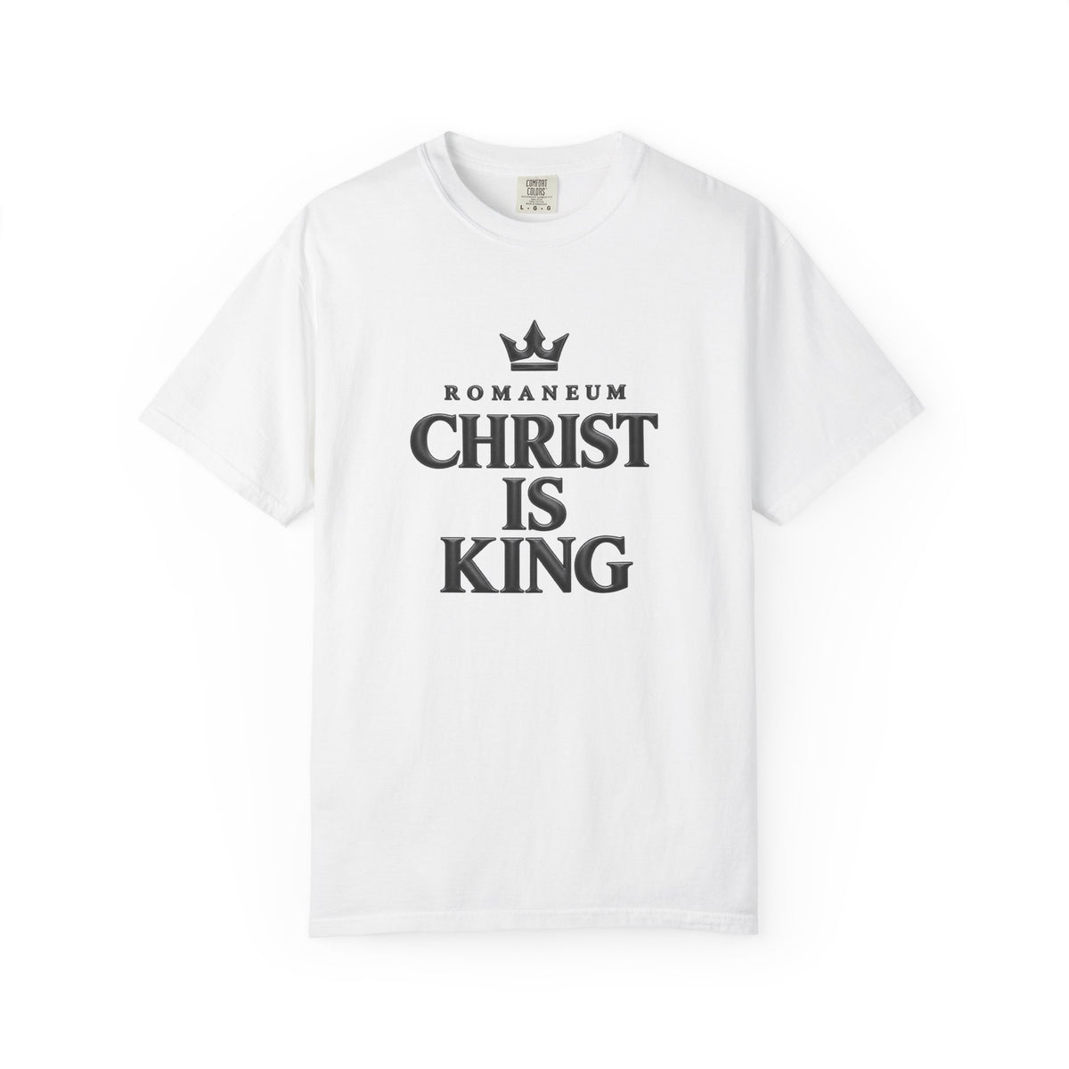 Christ Is King T-Shirt — 'Romaneum' Crown Tee