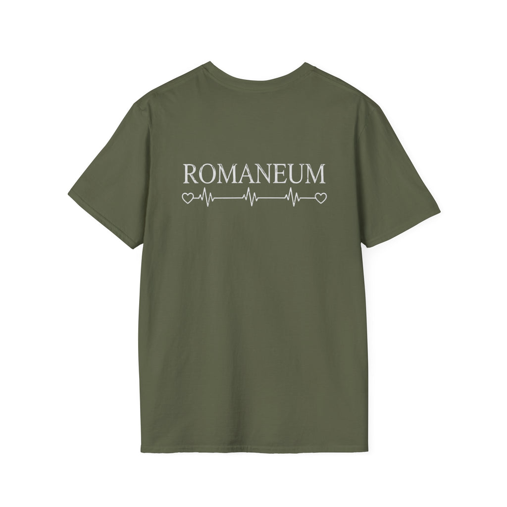 Alpha Omega Heart T-Shirt | Christian Scripture John 3:16 Design