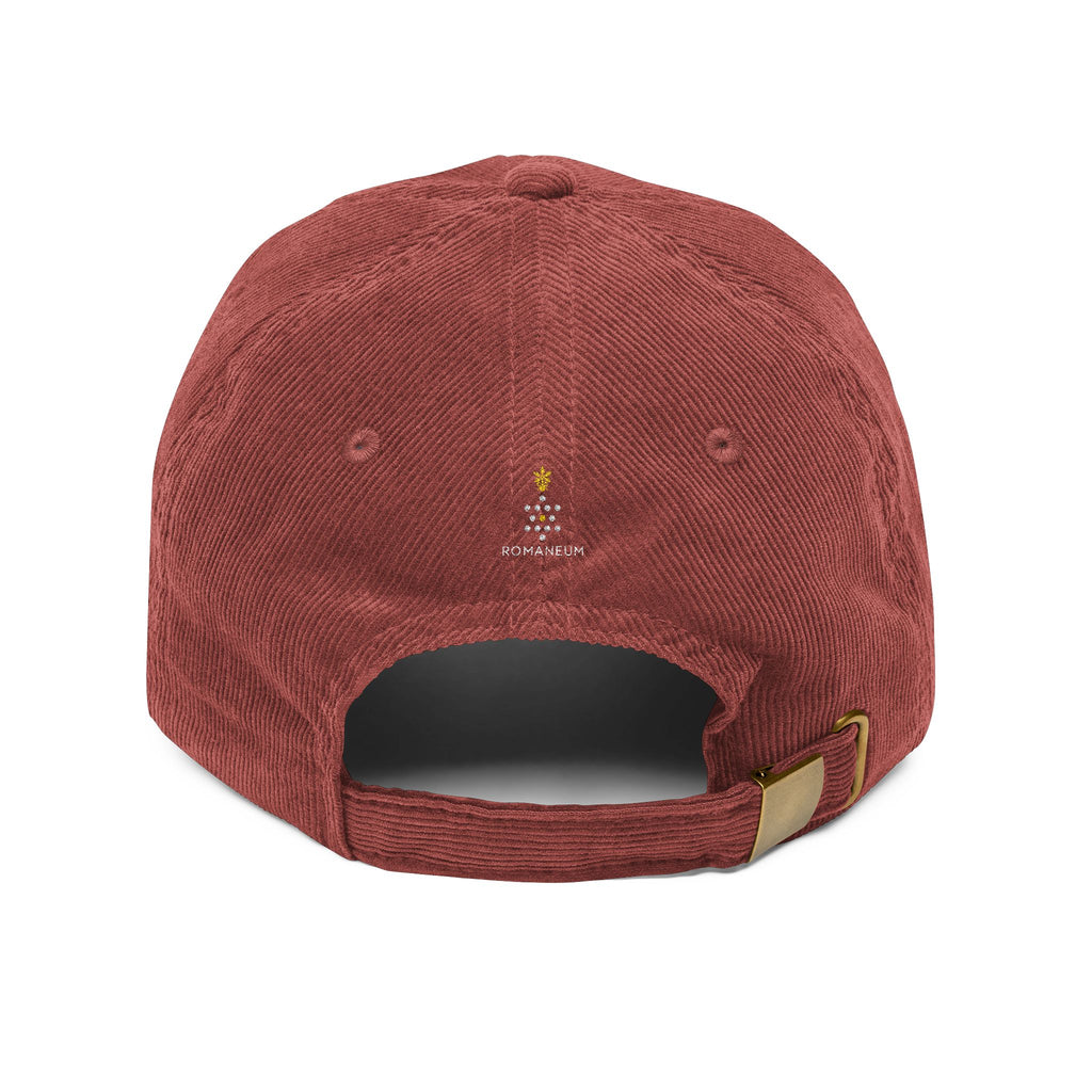 Christmas Corduroy Embroidered Cap