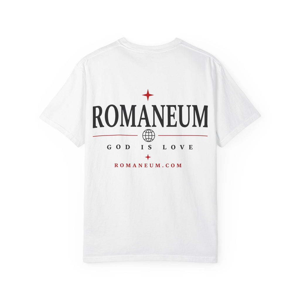 AMOR ROMA Tee — "God Is Love" Graphic T-Shirt