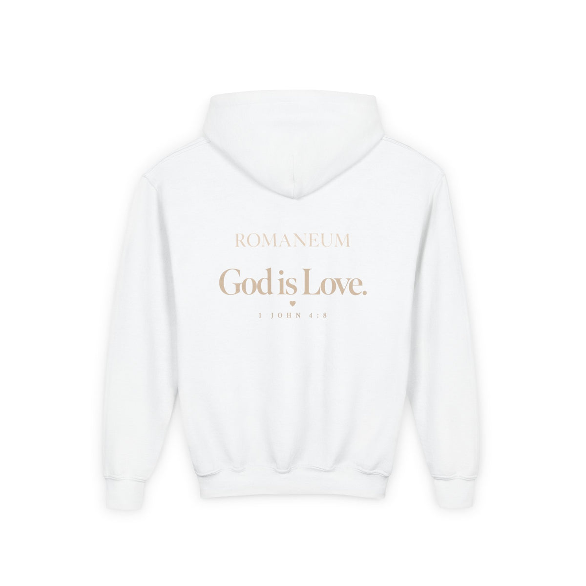 Youth Hoodie — To Live Is Christ / God Is Love Sweatshirt