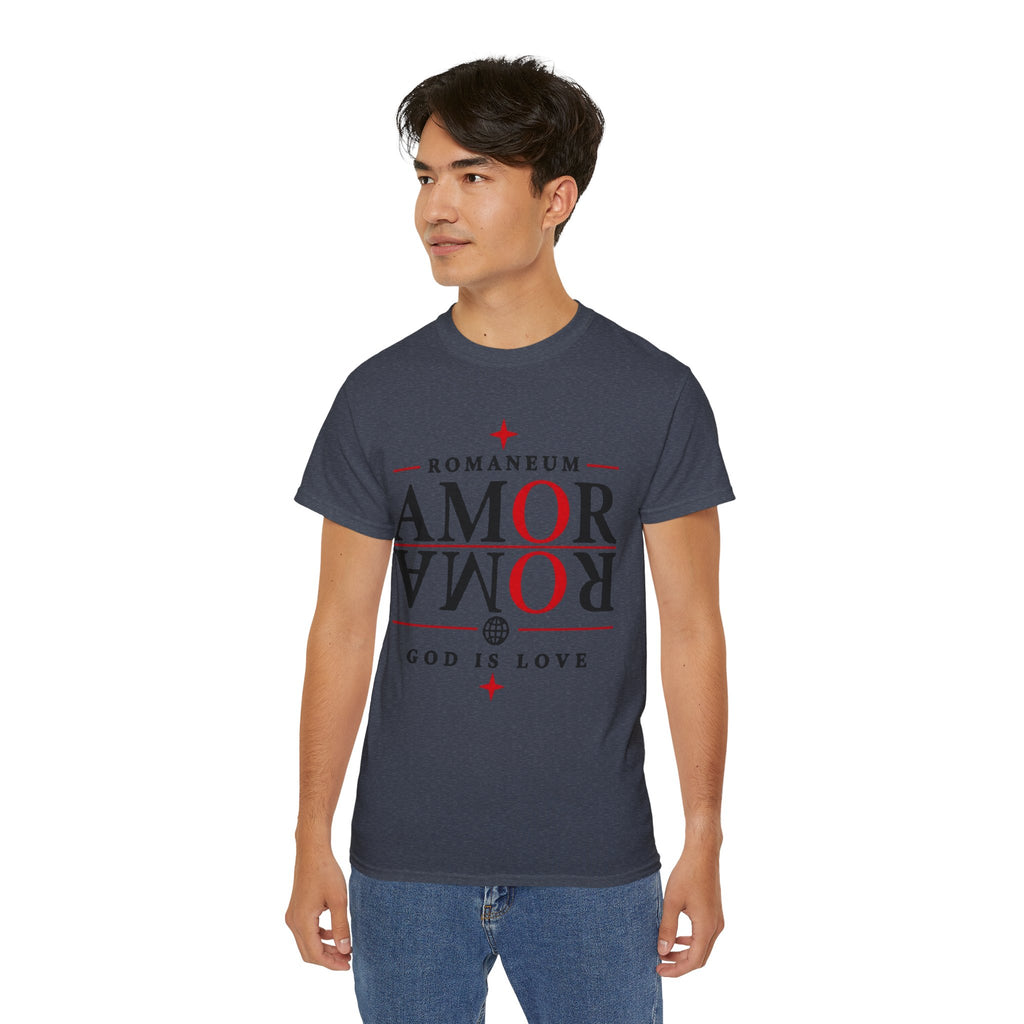 Romaneum AMOR/ROMA God Is Love Graphic Tee
