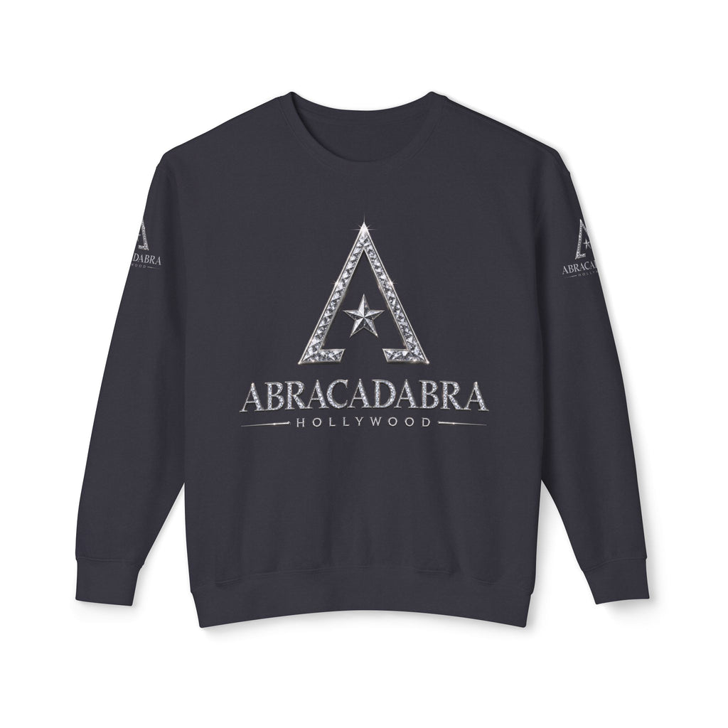 Abracadabra Star Crewneck Sweatshirt — Mystical Magic Logo Pullover