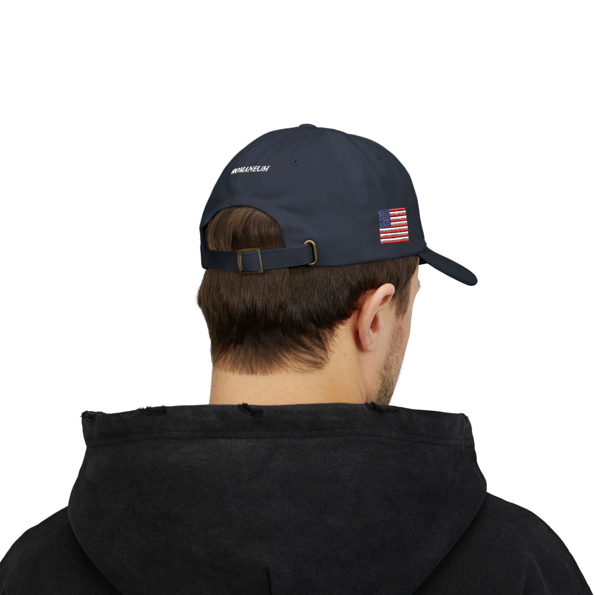 Roman eagle logo Classic Dad Cap | Patriotic embroidered baseball hat