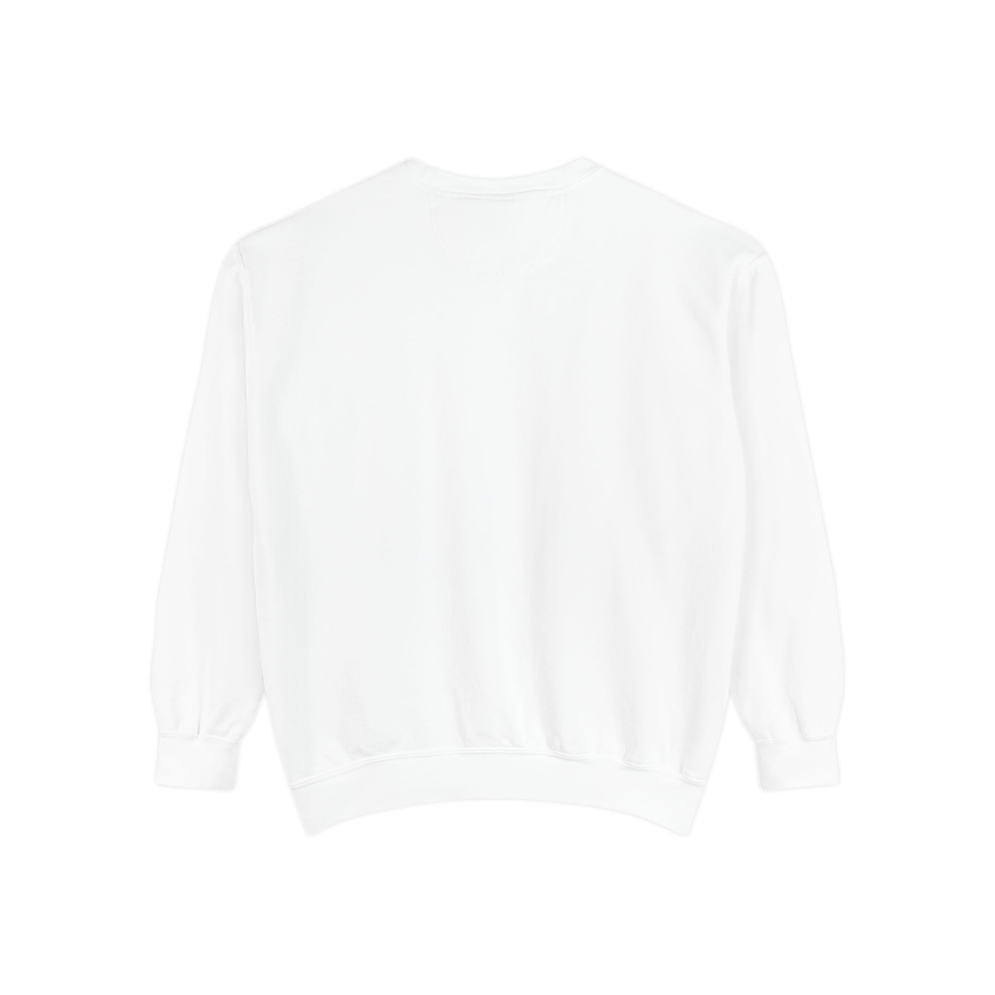Sweatshirt | Distressed Face Print, Hebrew Text