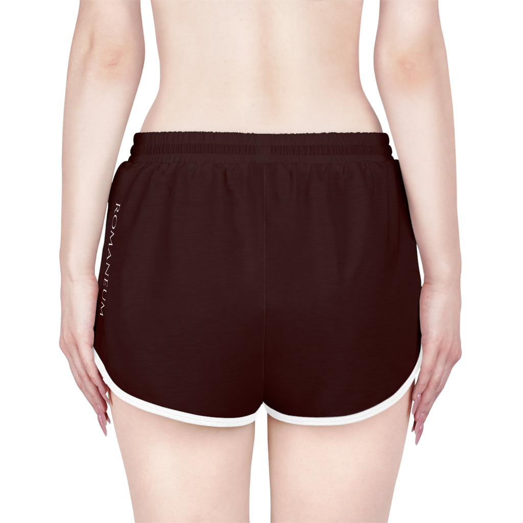 Roman Forum Script Relaxed Womens Shorts