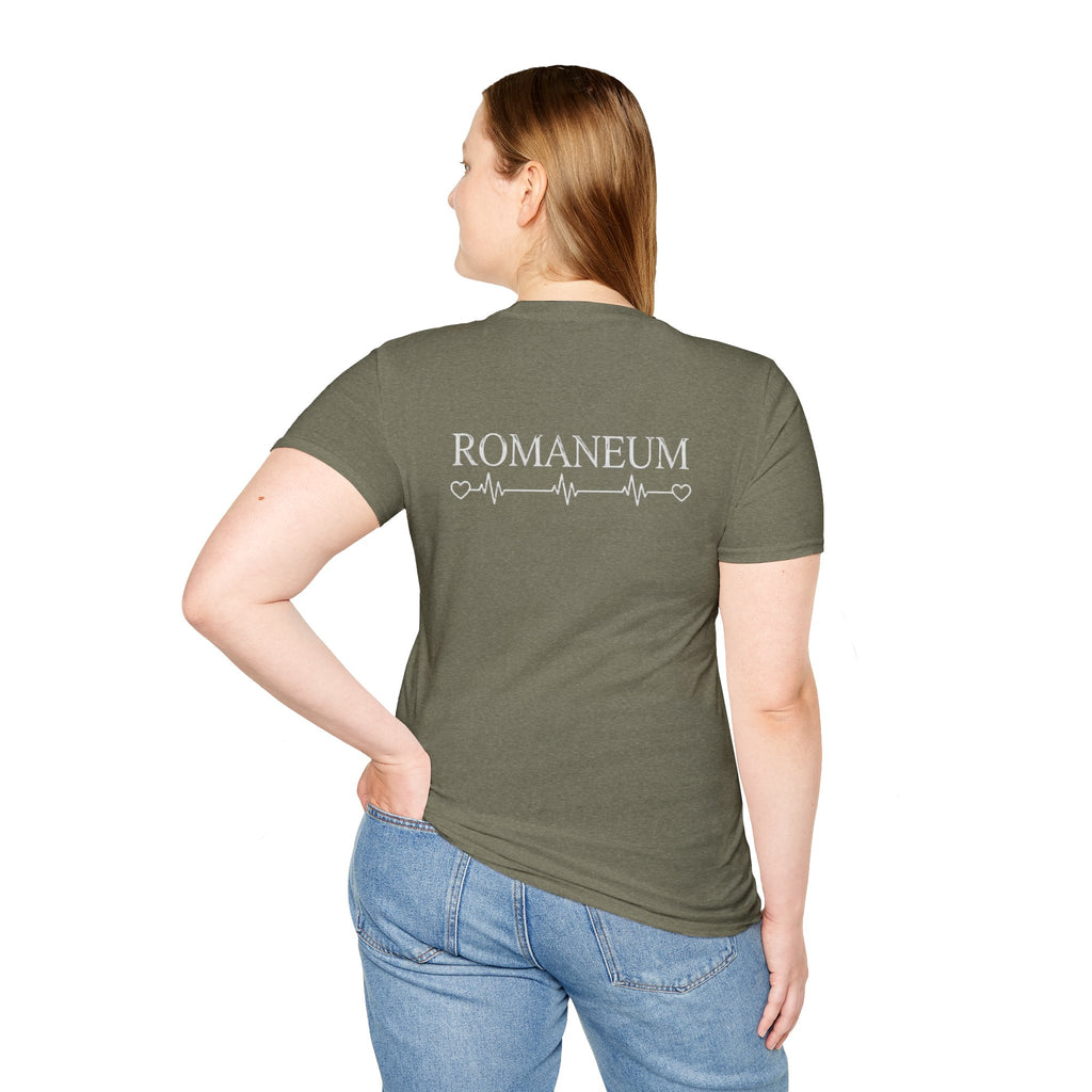 Alpha Omega Heart T-Shirt | Christian Scripture John 3:16 Design